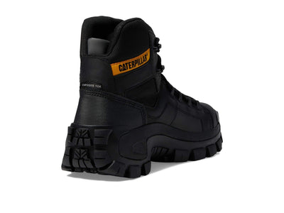 Caterpillar Invader Hiker Waterproof Composite Toe Work Boot Men Black