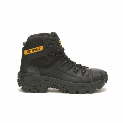 Caterpillar Invader Hiker Waterproof Composite Toe Work Boot Men Black