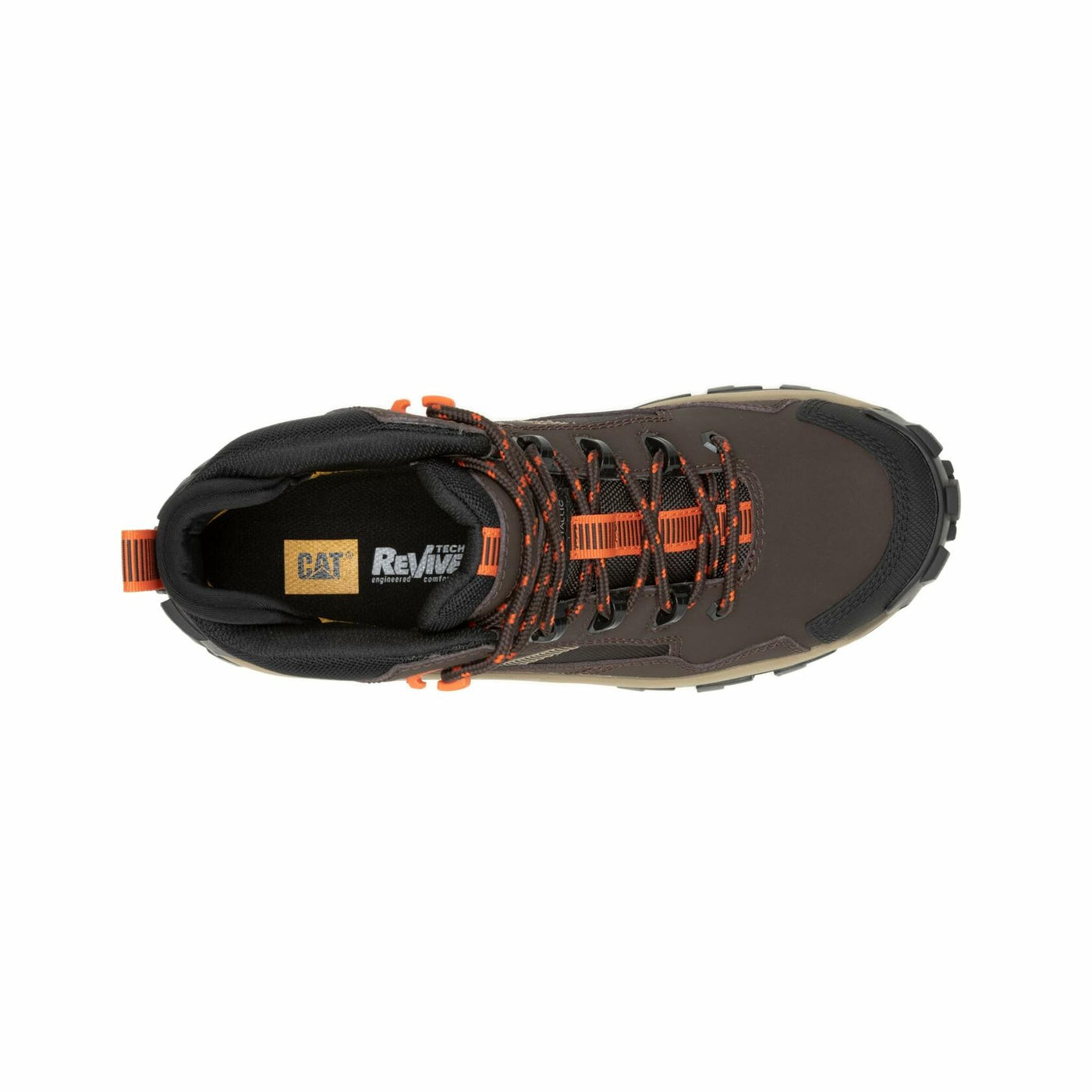 Cat Footwear P9166320109.0M Invader Mid Vent Ct - Coffee Bean 09.0M