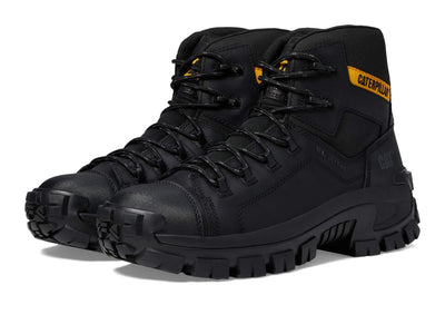 Caterpillar Invader Hiker Waterproof Composite Toe Work Boot Men Black