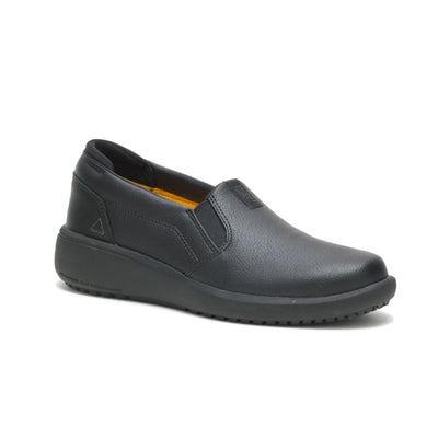 Cat Footwear Women's Prorush Sr+ Slip on Wmn Food Service Shoe, Black, 5.5