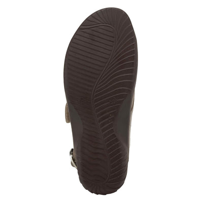 Flexus Women's Aksamala Slingback Sandal Dark Taupe EU 39 / US 8.5