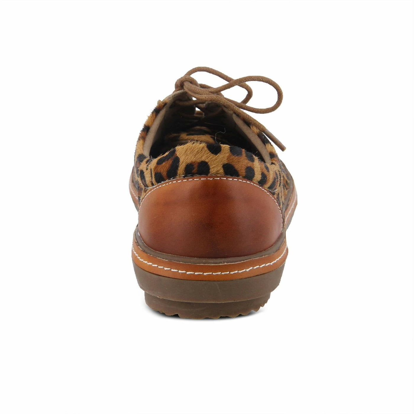Spring Step Libbi-Leopard Women's Oxford 36 M EU Camel