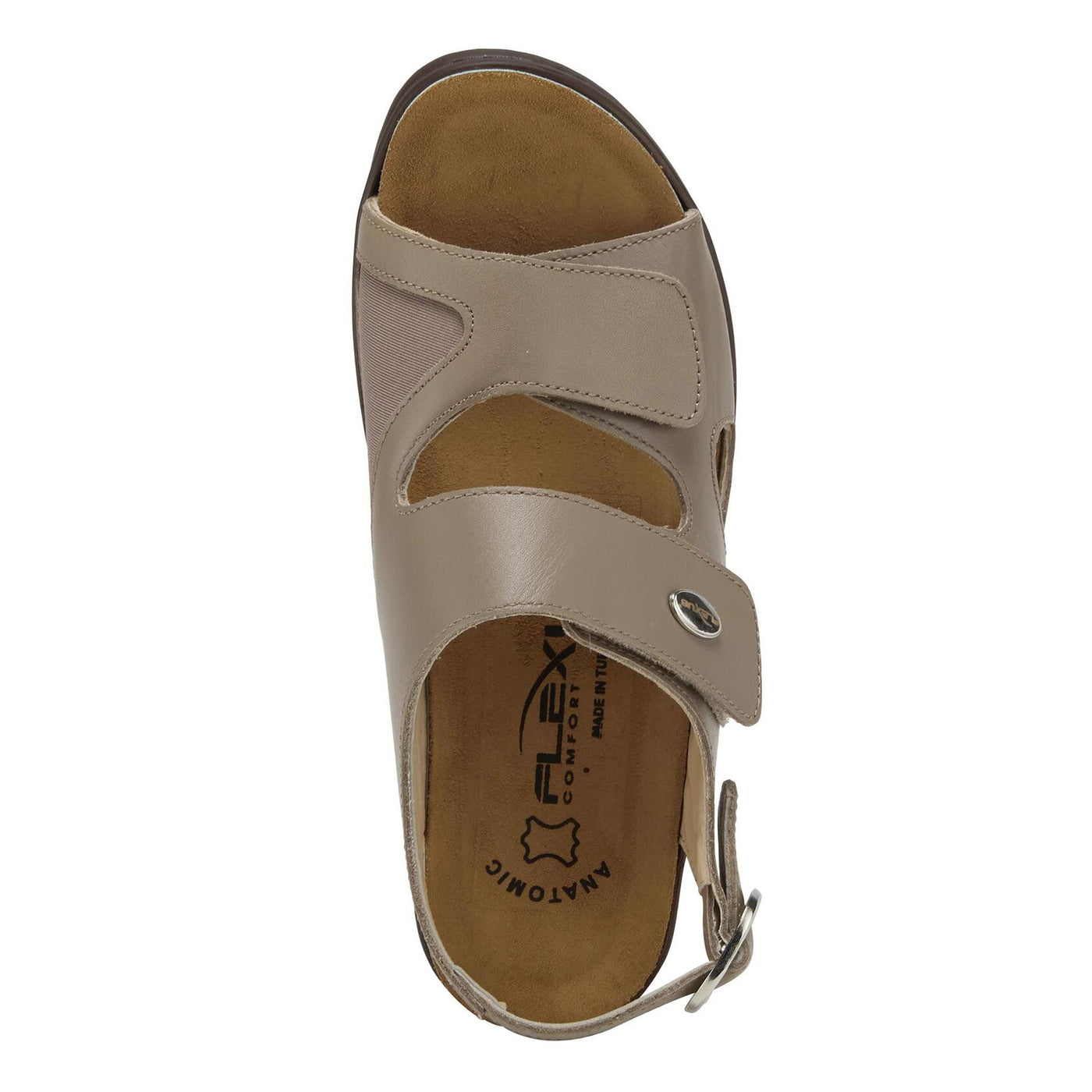 Flexus Women's Aksamala Slingback Sandal Dark Taupe EU 39 / US 8.5