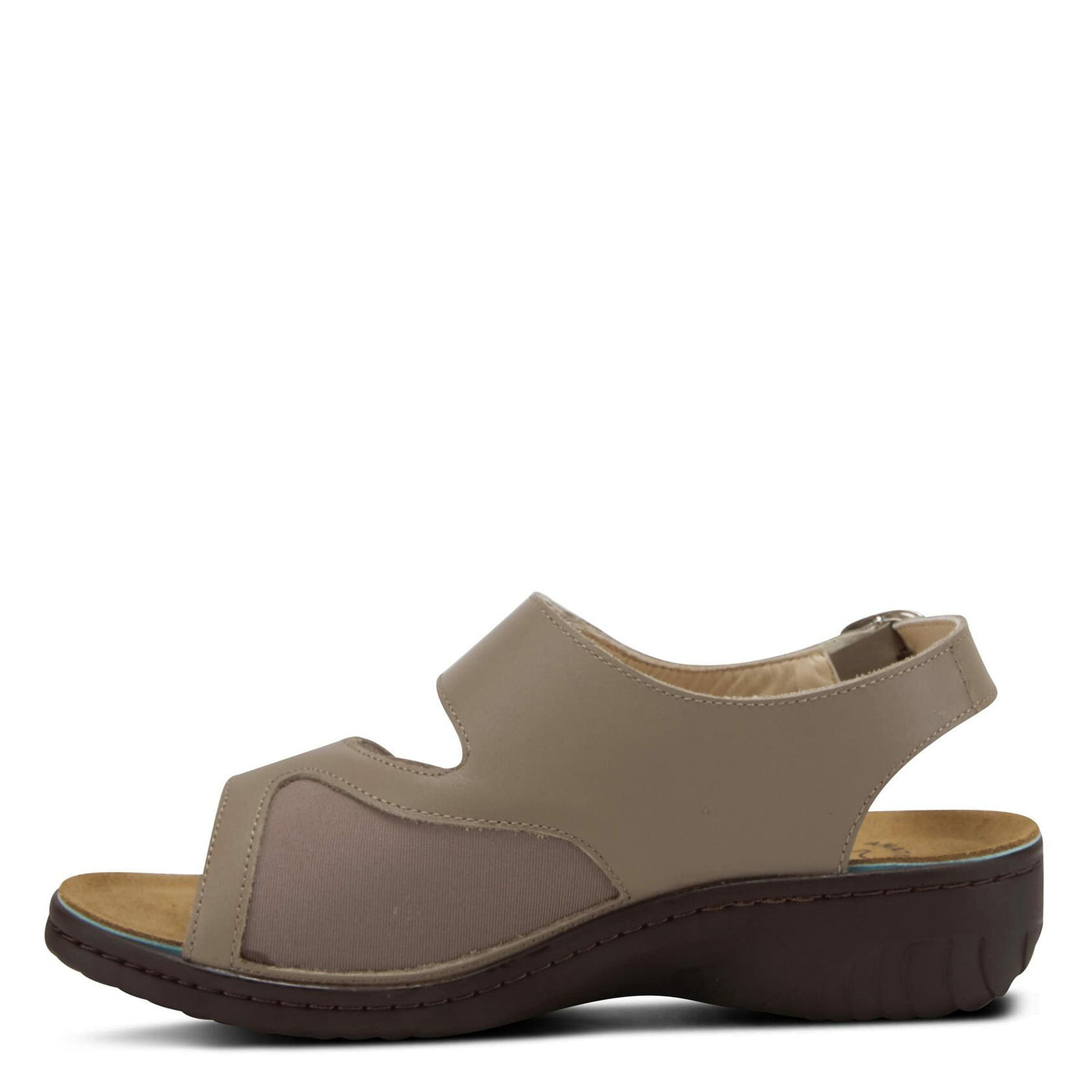 Flexus Women's Aksamala Slingback Sandal Dark Taupe EU 39 / US 8.5