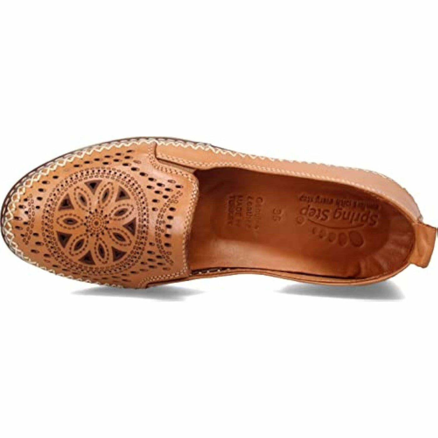 Spring Step Women's Ingrid Slip-On Loafer Camel EU 40/9