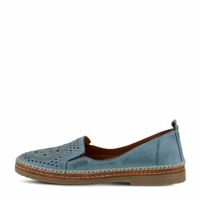 Spring Step Women's Ingrid Slip-On Loafer Sky Blue EU 41/9.5-10
