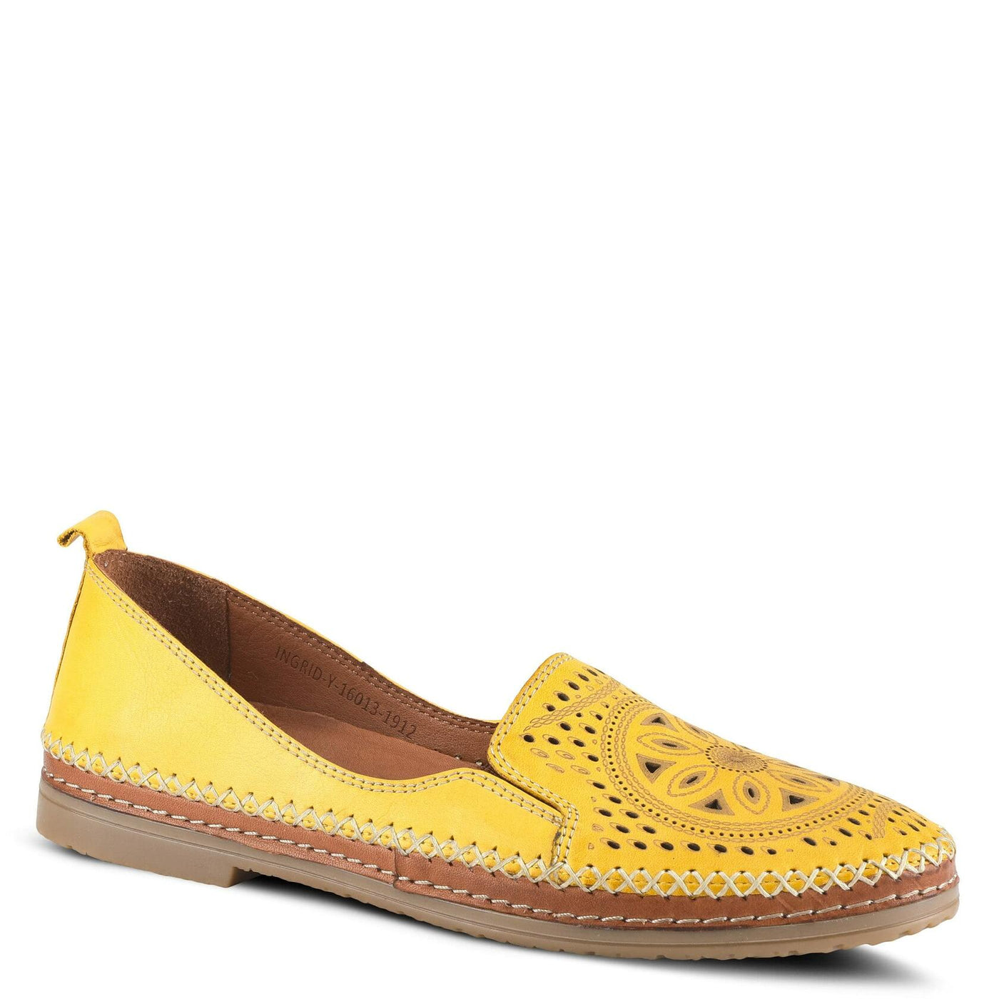 Spring Step Women's Ingrid Slip-On Shoe Yellow EU 41 / US 9.5-10