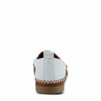 Spring Step Women's Ingrid Slip-On Shoe White EU 38 / US 7.5-8