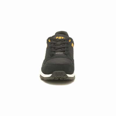 Cat Footwear Men's Venward Composite Toe Industrial Shoe, Black/CAT Yellow, 14