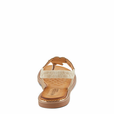 PATRIZIA Women's MEZZA Flat Sandals Soft Gold EU 41 / US 9.5-10