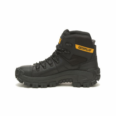 Caterpillar Invader Hiker Waterproof Composite Toe Work Boot Men Black