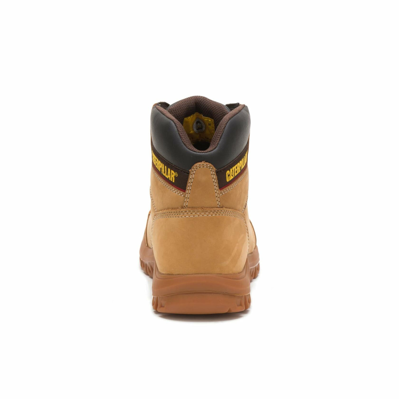 Cat Footwear Men's Outline Soft Toe Work Boot, Honey, 11