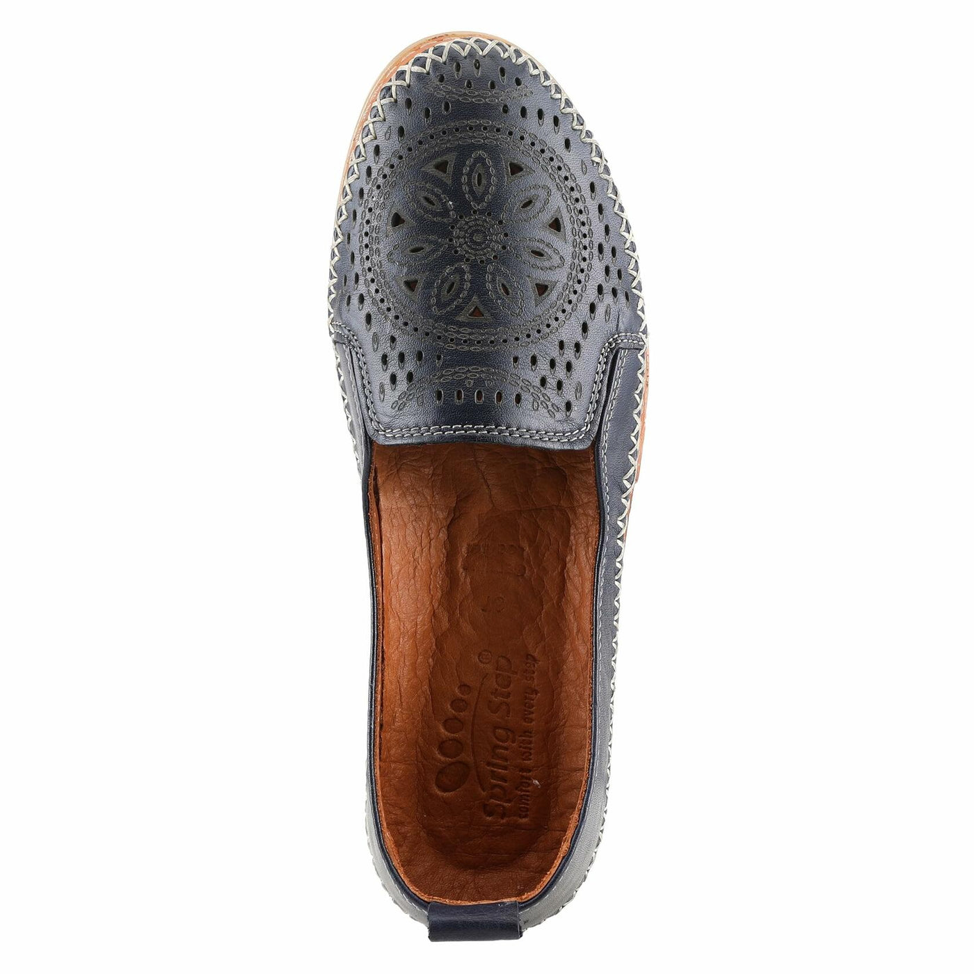 Spring Step Women's Ingrid Slip-On Loafer Navy EU 41/9.5-10