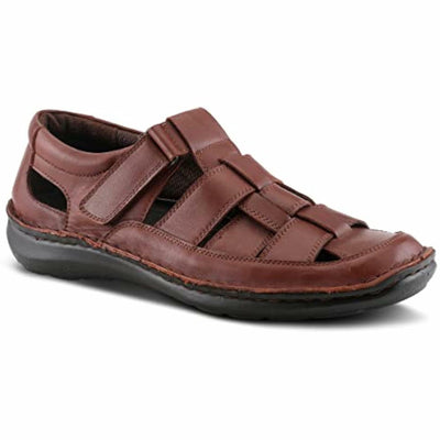 Spring Step Men's Aspeno Slip-On Shoe Cognac EU 40 / US 7-7.5