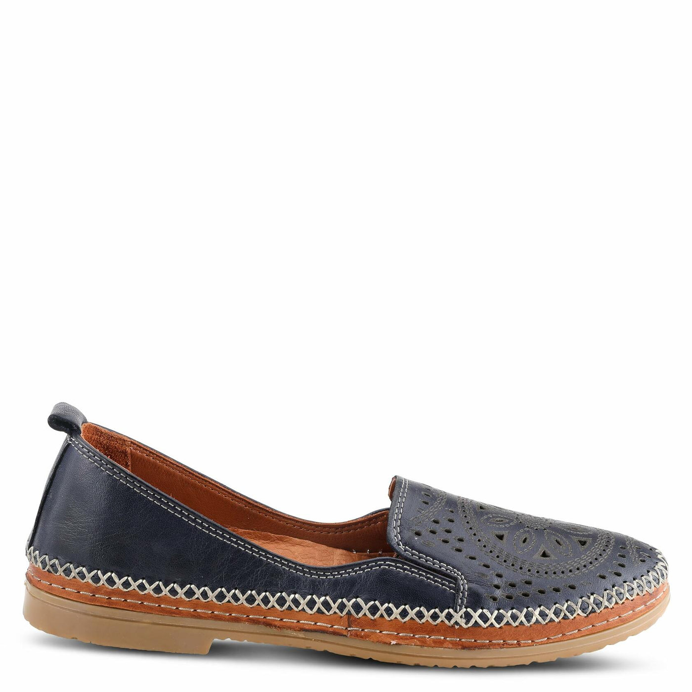 Spring Step Women's Ingrid Slip-On Loafer Navy EU 41/9.5-10