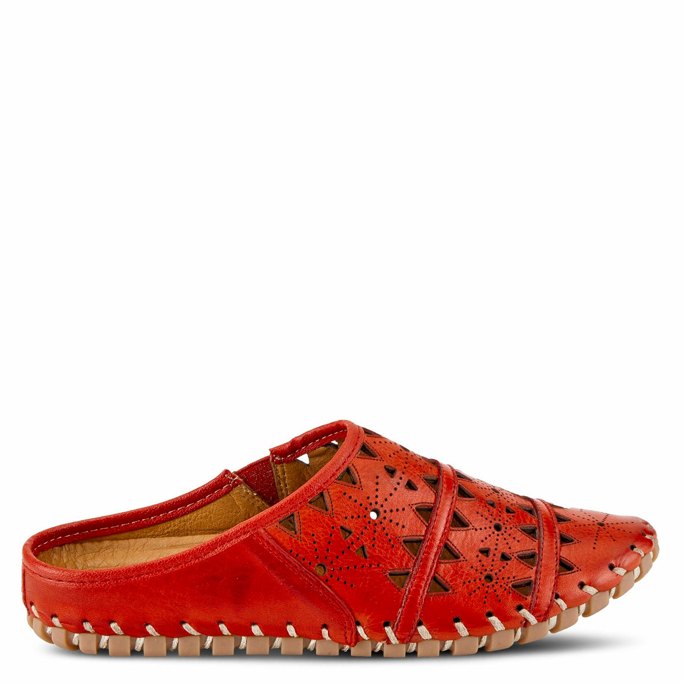 Spring Step Women's Ingrid Slip-On Loafer Red EU 39/8.5