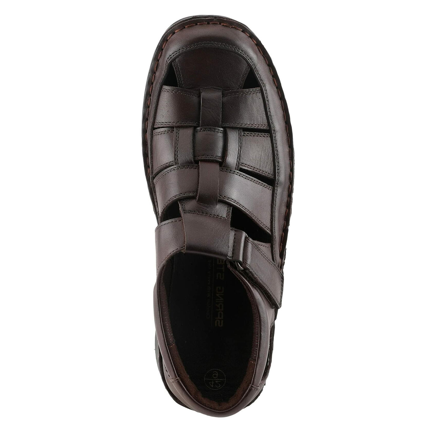 Spring Step Men's Aspeno Slip-On Shoe Dark Brown EU 47 / US 13