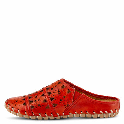 Spring Step Women's Ingrid Slip-On Loafer Red EU 39/8.5