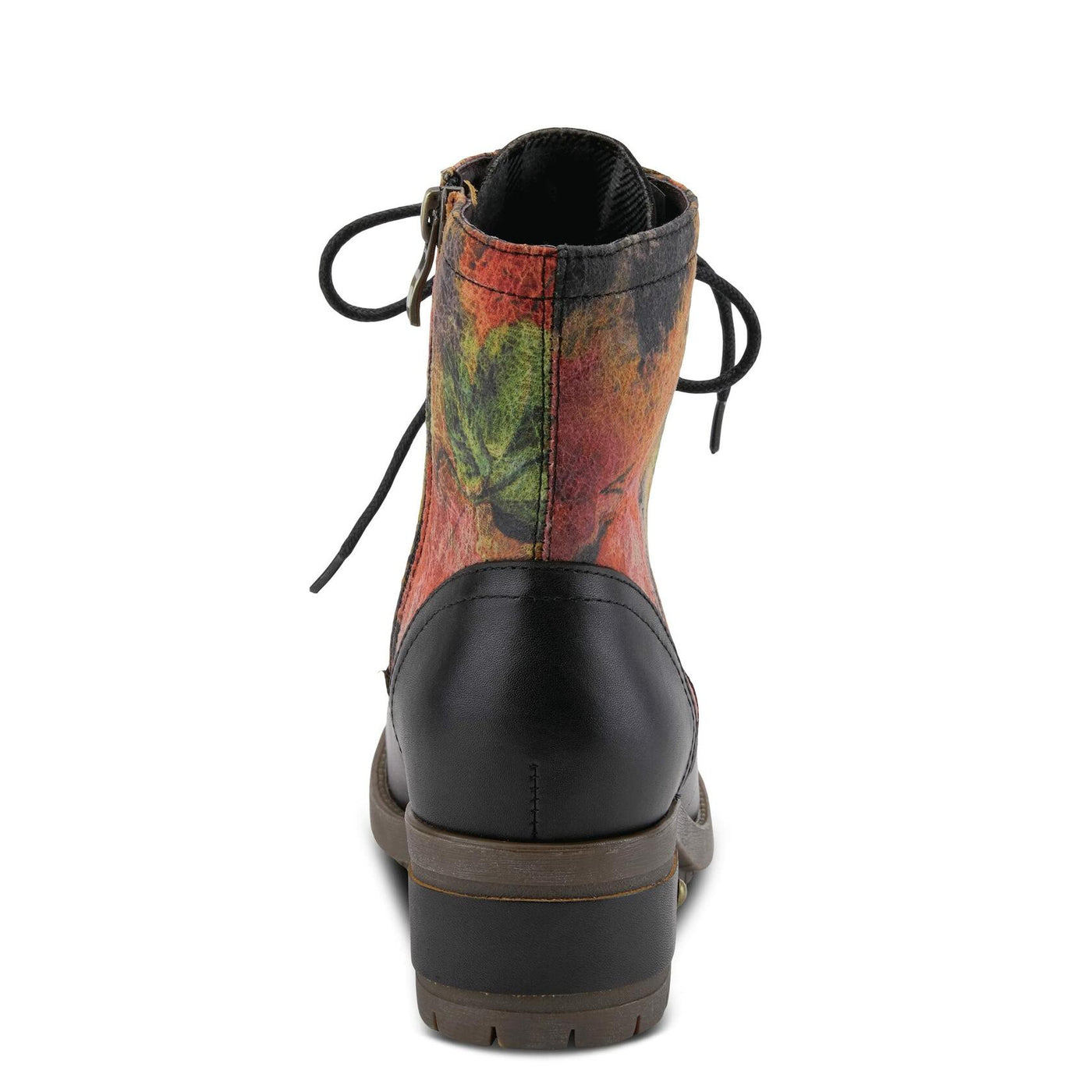 Spring Step Flexus Marty Boots for Women - Ladies Boots with Cozy Flannel Textile Lining - Women's Ankle Boots with Zipper Closure - BLACK Shoe US 10.5-11