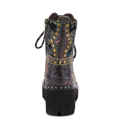 Spring Step L'Artiste Women's Severe Bootie Charcoal Multi EU 42 / US 10.5-11