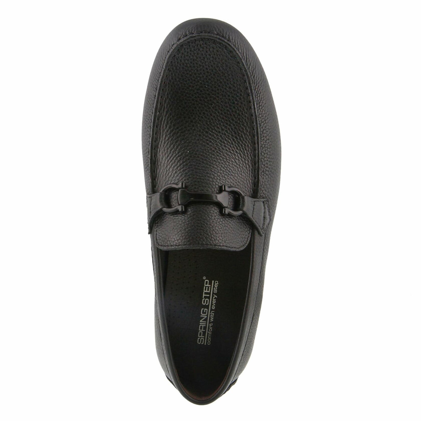 Spring Step Men Jarrett Loafer Flat, BLACK,10.5 M US