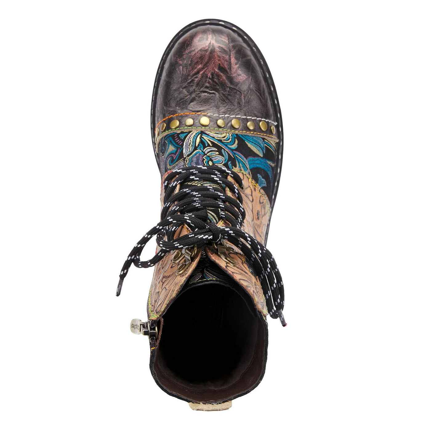 Spring Step L'Artiste Women's Severe Bootie Charcoal Multi EU 42 / US 10.5-11