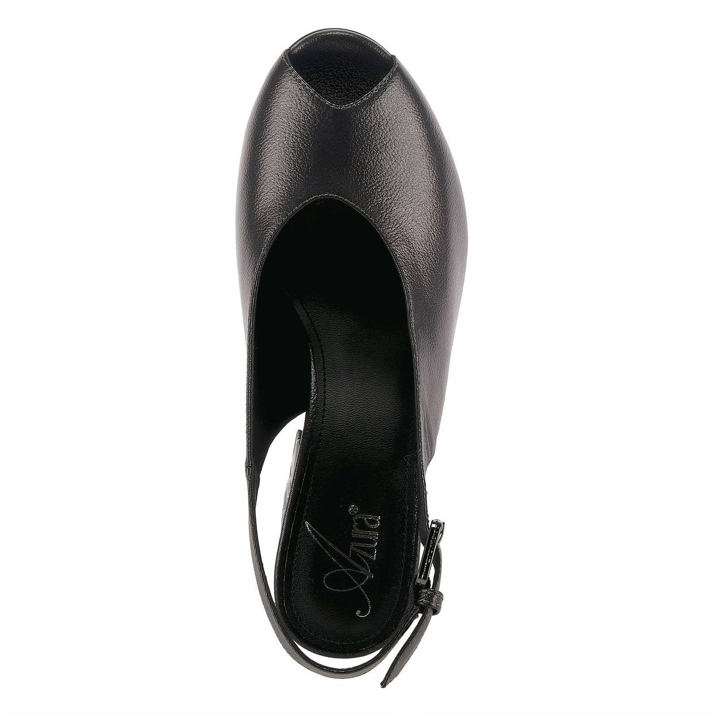 Azura Women's Dazzley Slip-On Backstrap Charcoal EU 37 / US 6.5-7