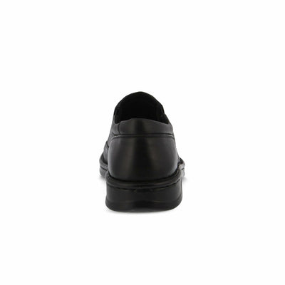 Spring Step mens Enzo Loafer Flat, Black, 8-8.5 US