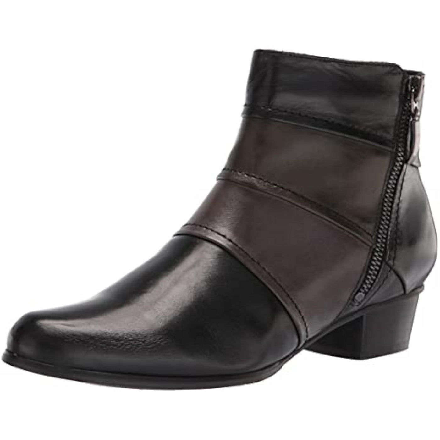 Spring Step Women's OPHELLA Ankle Boot, Black Multi, 7.5-8