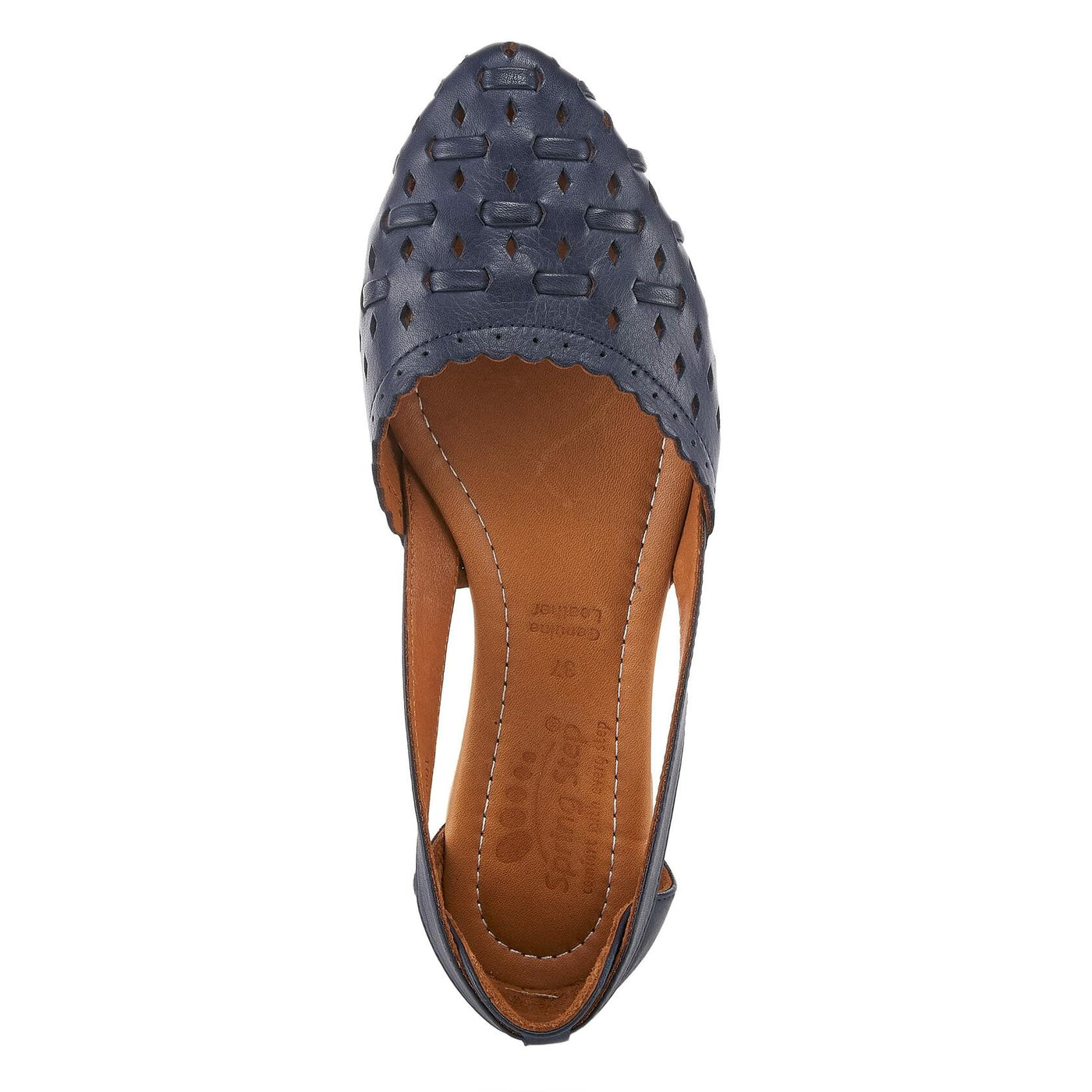 Spring Step Women's Delorse Slip-On Shoe Navy EU 41 / US 9.5-10