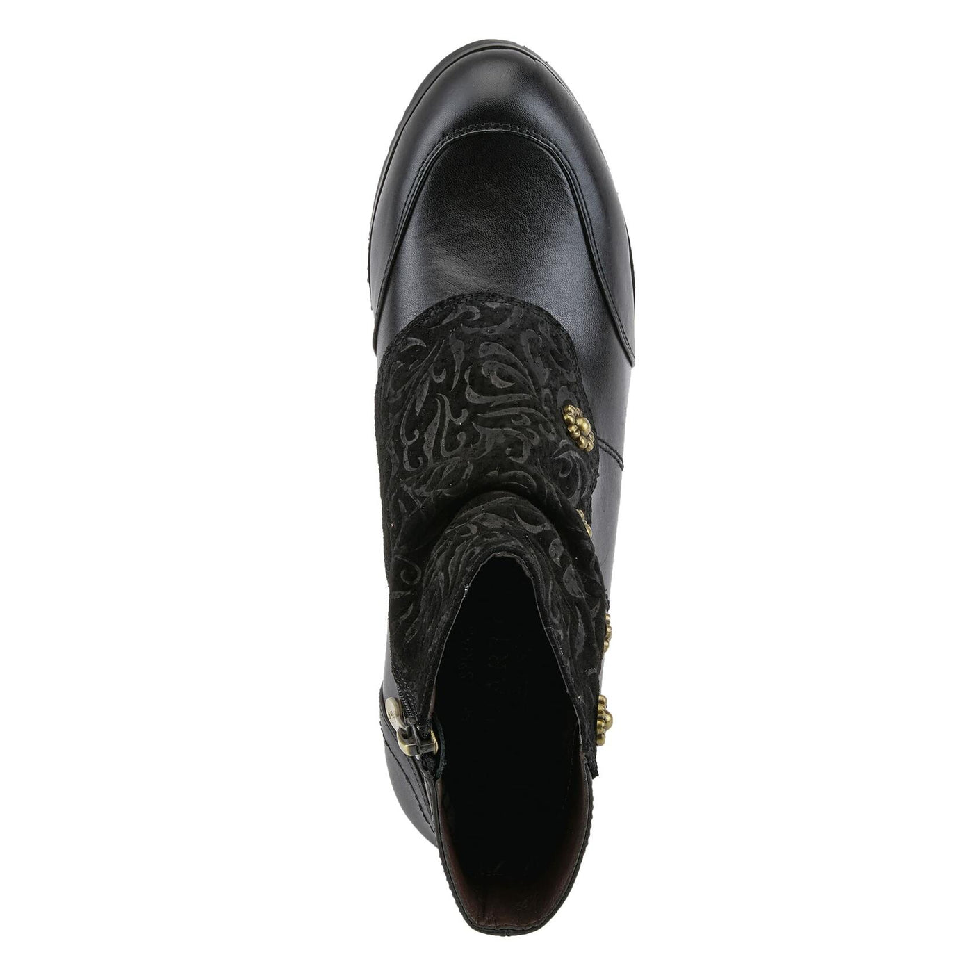 L’Artiste by Spring Step Women's Belgard Ankle Bootie, Black, 35 EU/5 M US