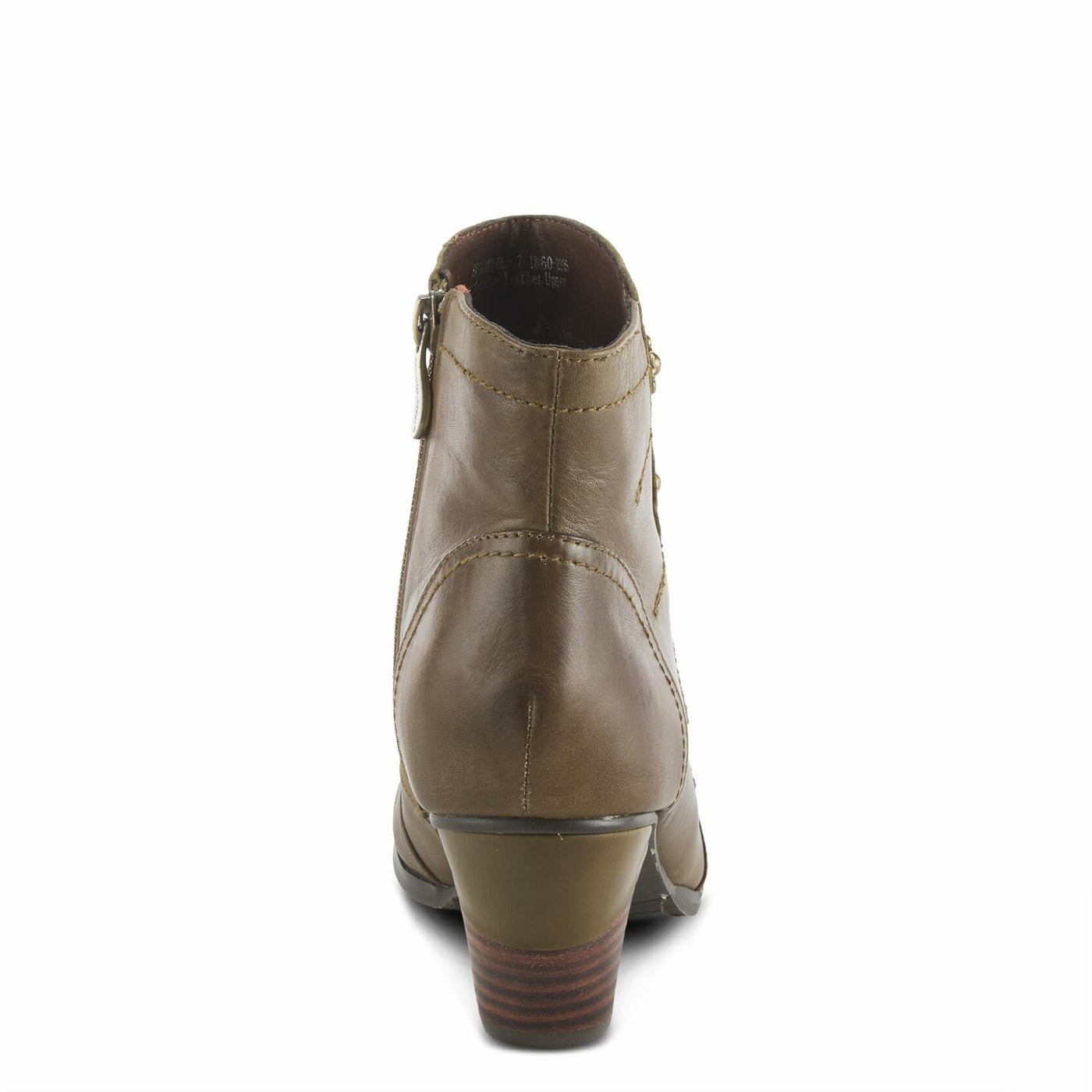 L’Artiste by Spring Step Women's Belgard Ankle Bootie, Olive Green, 41 EU/9.5-10 M US