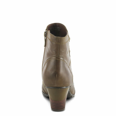 L’Artiste by Spring Step Women's Belgard Ankle Bootie, Olive Green, 41 EU/9.5-10 M US