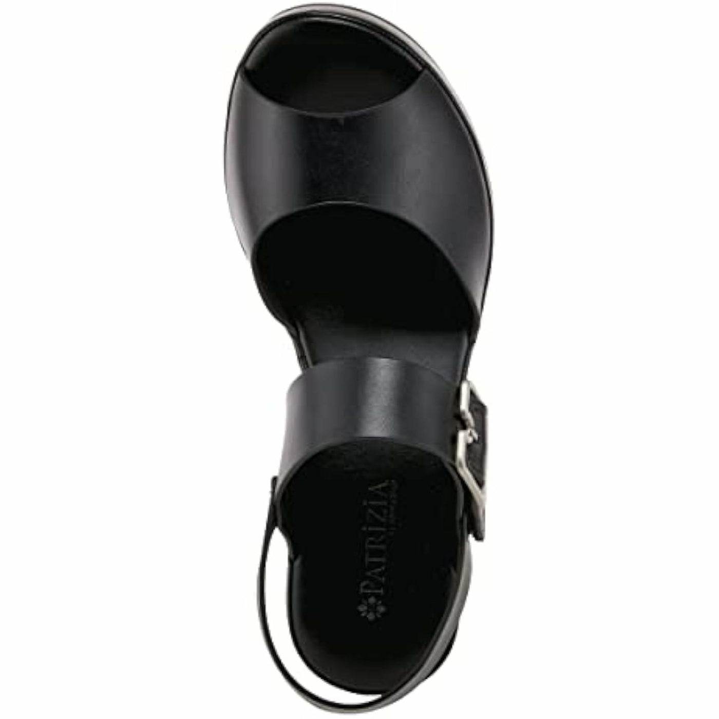 Patrizia Women's Emila Heeled Sandal, Black, 10.5-11