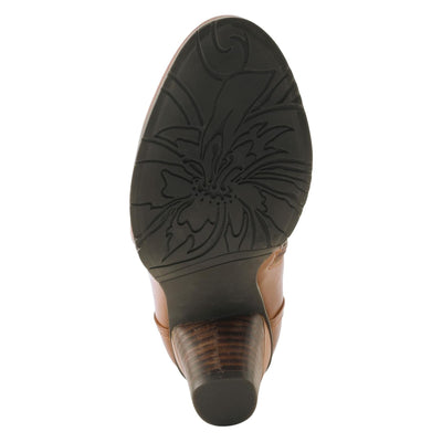 L’Artiste by Spring Step Women's Belgard Ankle Bootie, Brown, 38 EU/7.5-8 M US
