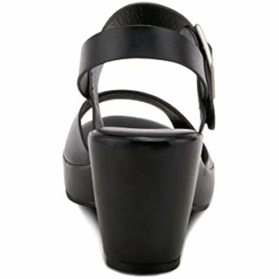 Patrizia Women's Emila Heeled Sandal, Black, 10.5-11
