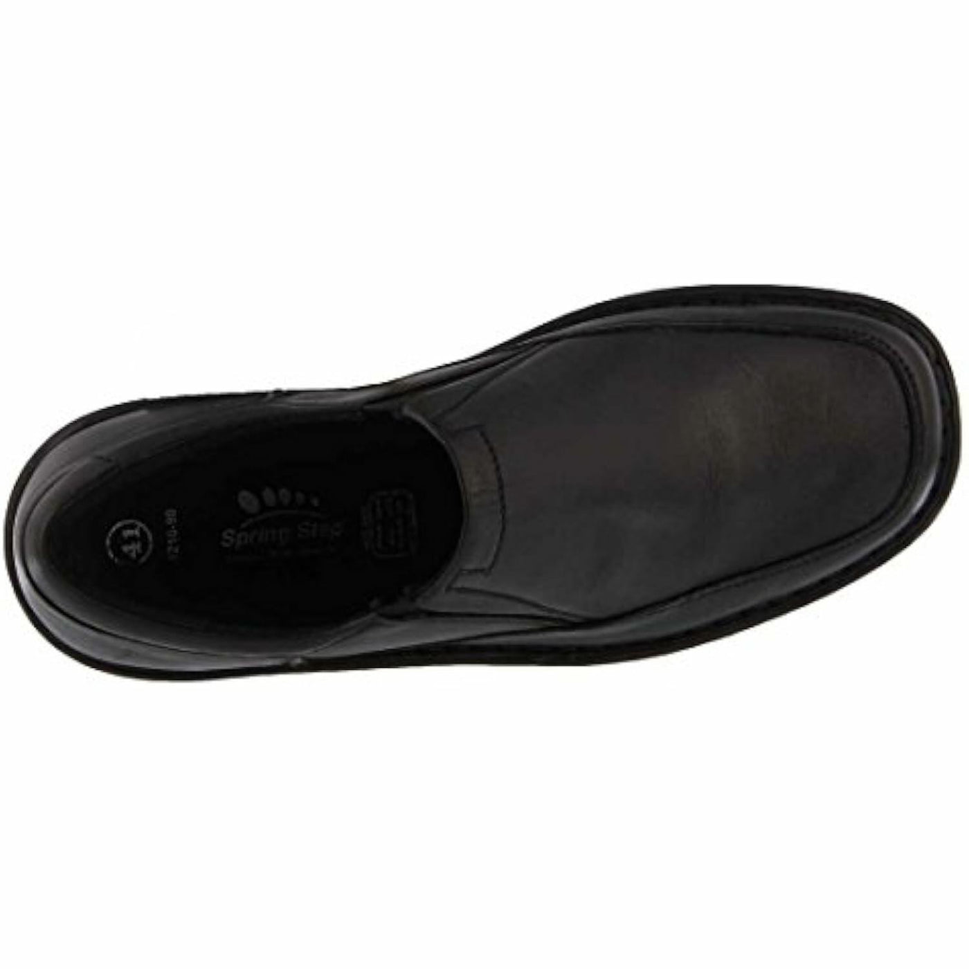 Spring Step mens Enzo Loafer Flat, Black, 13 US