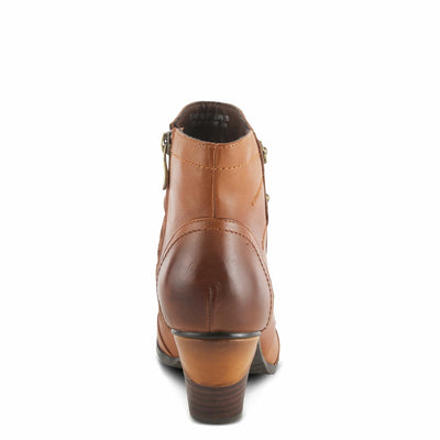 L’Artiste by Spring Step Women's Belgard Ankle Bootie, Brown, 39 EU/8.5 M US