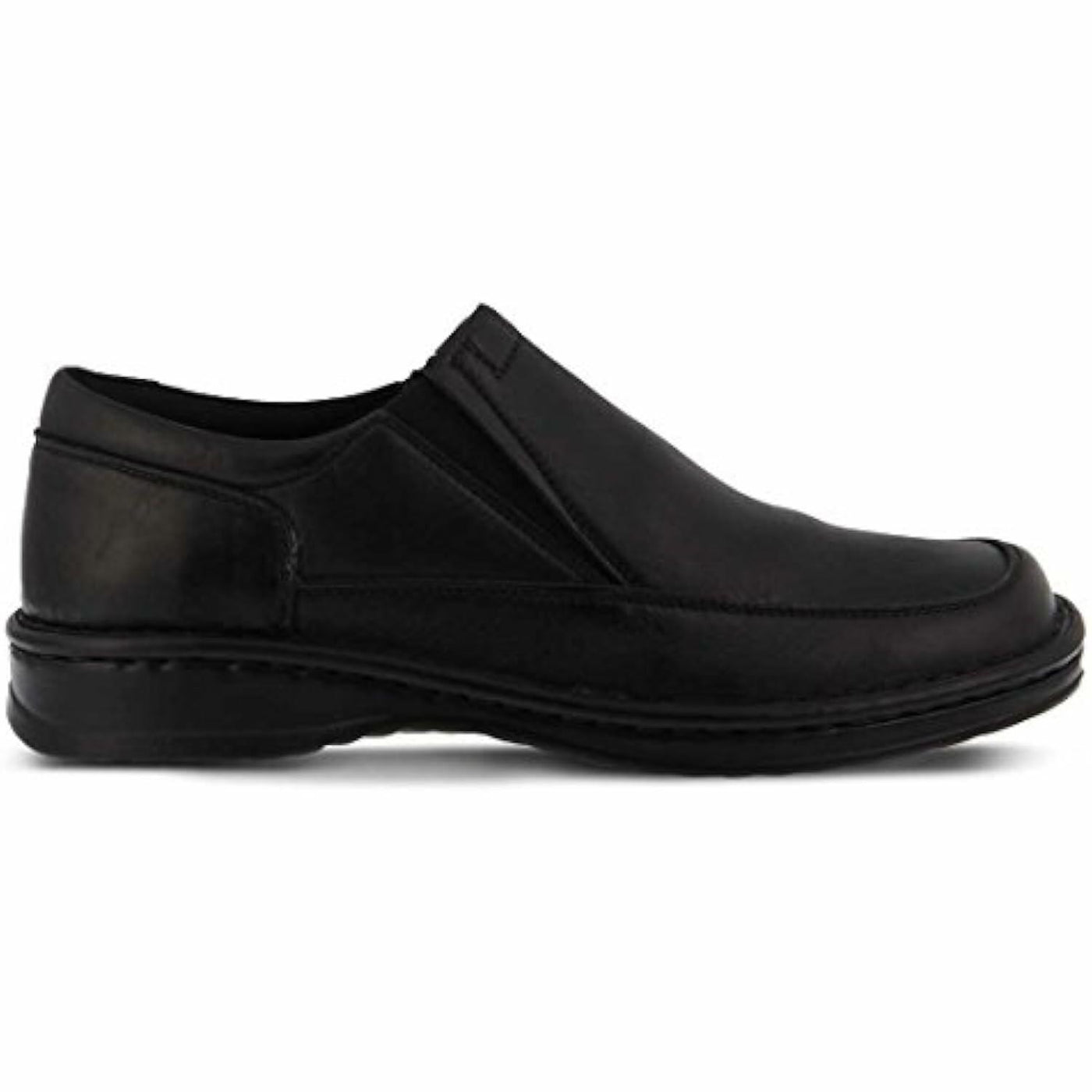 Spring Step mens Enzo Loafer Flat, Black, 13 US