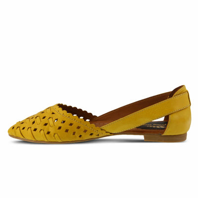 Spring Step Women's DELORSE Slip-On Shoes Yellow EU 42/10.5-11