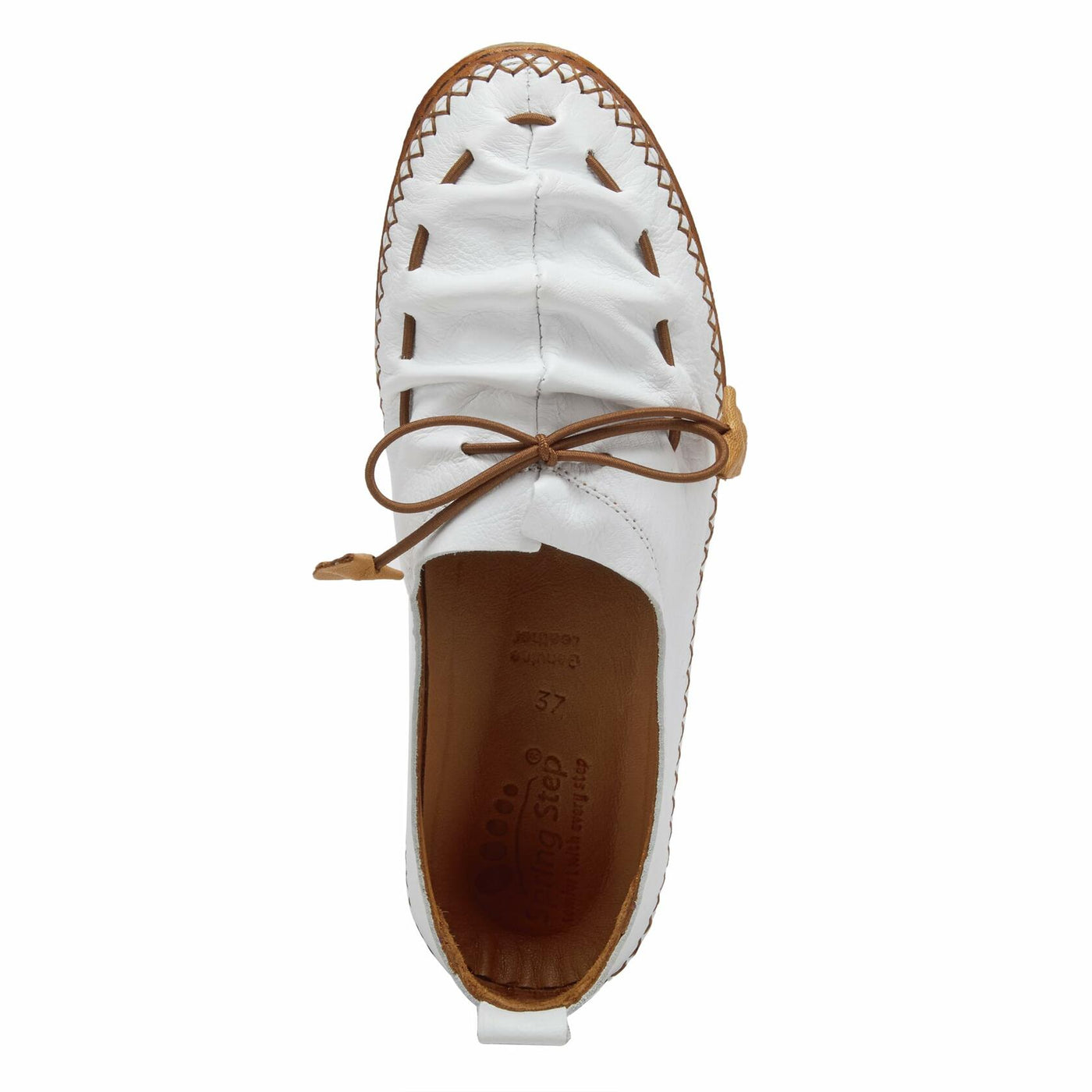 Spring Step Women's Berna Loafer, White, 8.5
