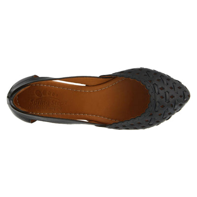 Spring Step Women's Delorse Slip-On Shoe Black EU 39 / US 8.5