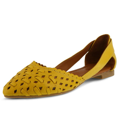 Spring Step Women's DELORSE Slip-On Shoes Yellow EU 42/10.5-11