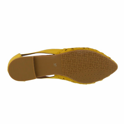 Spring Step Women's DELORSE Slip-On Shoes Yellow EU 42/10.5-11