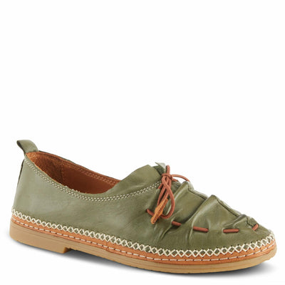 Spring Step Women's Berna Slip-On Shoe Olive Green EU 37 / US 6.5-7