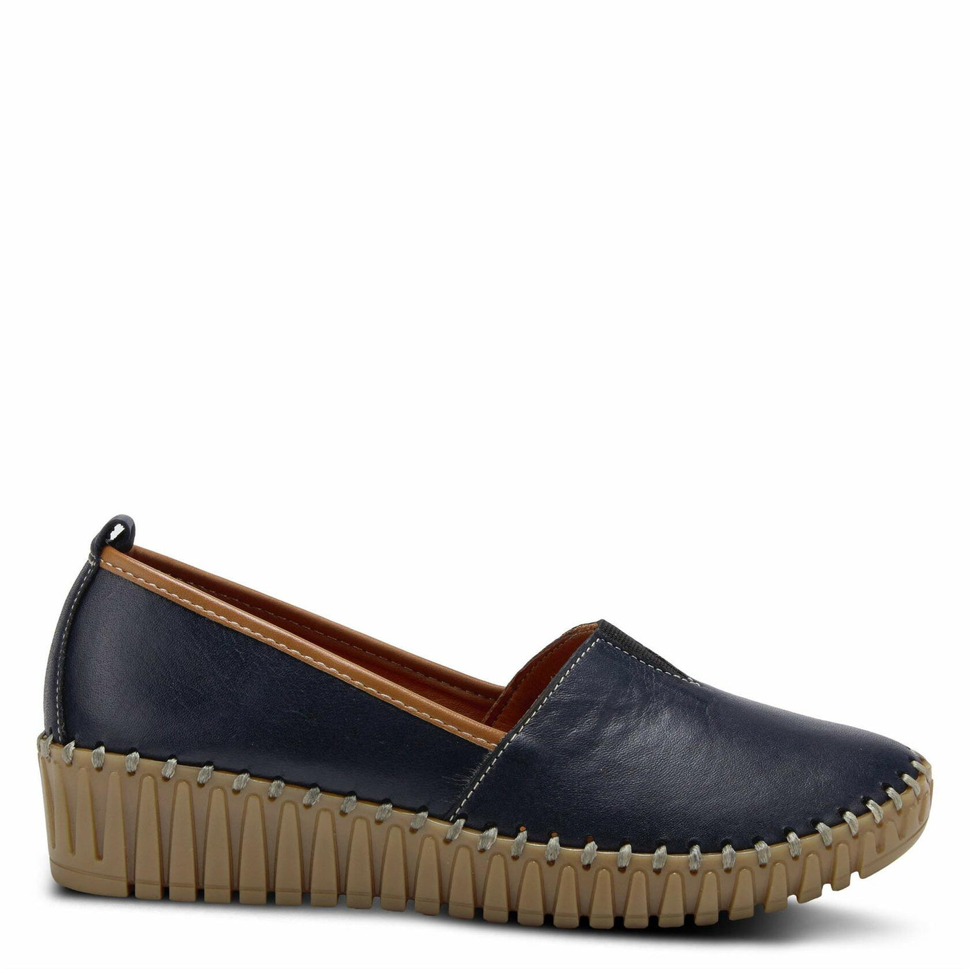 Spring Step Women's TISPEA Loafer Flat, Navy, 10.5-11