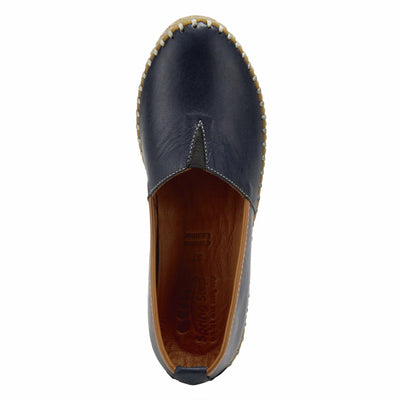 Spring Step Women's TISPEA Loafer Flat, Navy, 10.5-11