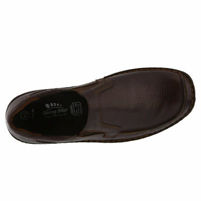 Spring Step Niccolo Loafer, Brown, 45 Medium EU 11.5-12 US