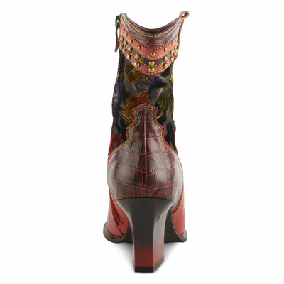 Spring Step L`Artiste Women's Happytime Boot Red Multi EU 42 / US 10.5-11